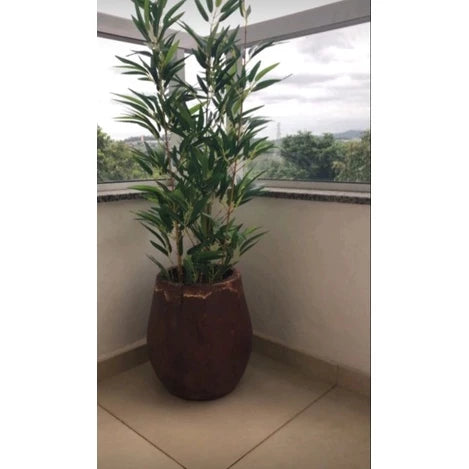 planta bambu artificial 1 unidade de 1mt Altura/ vaso não acompanha