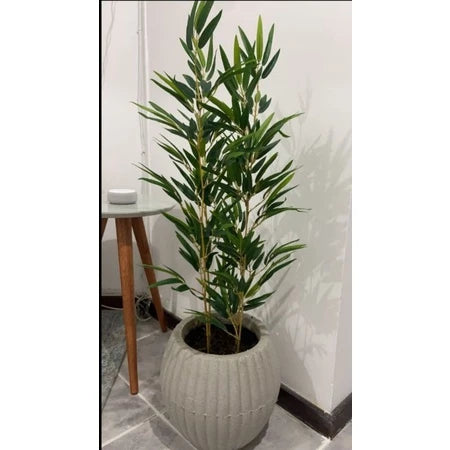 planta bambu artificial 1 unidade de 1mt Altura/ vaso não acompanha