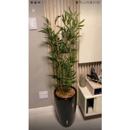 planta bambu artificial 1 unidade de 1mt Altura/ vaso não acompanha