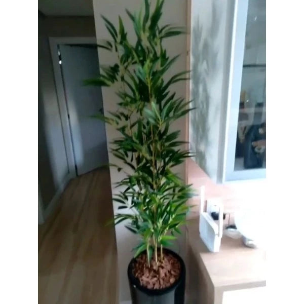 planta bambu artificial 1 unidade de 1mt Altura/ vaso não acompanha