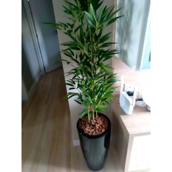 planta bambu artificial 1 unidade de 1mt Altura/ vaso não acompanha