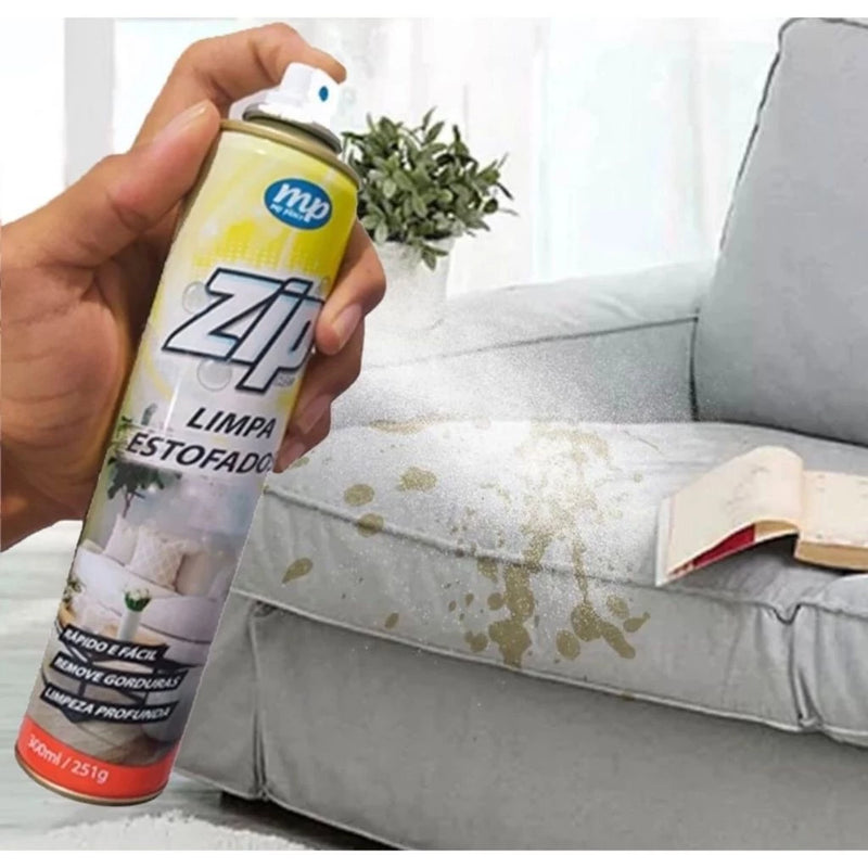 Kit Limpa Estofado Spray Conforto Zip /2 Unid